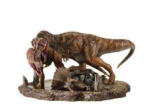 T.rex Fight over Carcass Finished Model