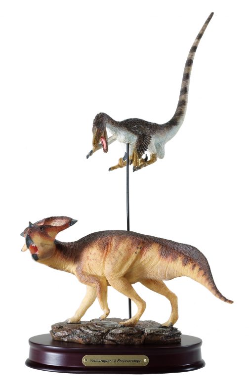 Velociraptor vs Protoceratops Finished Model